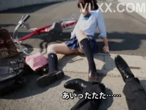Hot japan girl Hina Maeda play with toy